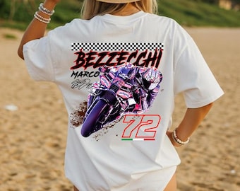 MotoGP Marco Bezzecchi 72 Comfort Colors Shirt, Marco Bezzecchi Shirt, Bezzecchi Comfort shirt, Marco Bezzecchi 72 MotoGP, MotoGP shirt