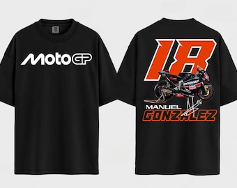 MotoGP Manuel Gonzalez 18 Comfort Colors Shirt, Manuel Gonzalez Shirt, Gonzalez MotoGP Comfort shirt, Manuel Gonzalez MotoGP, MotoGP shirt