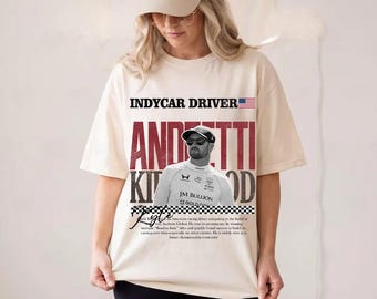 Kyle Kirkwood Indycar Vintage Shirt, Comfort Colors Vintage Racing Tee, Retro Motorsport Graphic Tee