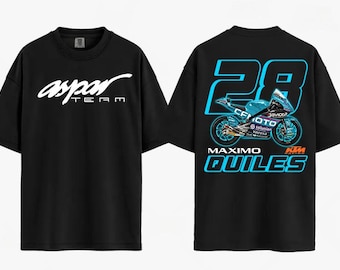 MotoGP3 Maximo Quiles 28 Comfort Colors , Maximo Quiles Motogp Shirt, Maximo Quiles 28 MotoGP Comfort shirt, Quiles Motogp, MotoGP shirt