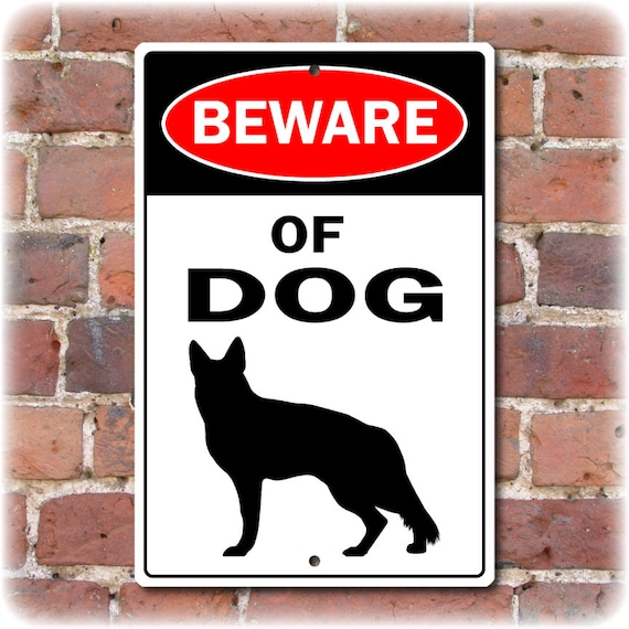 etsy beware of dog sign