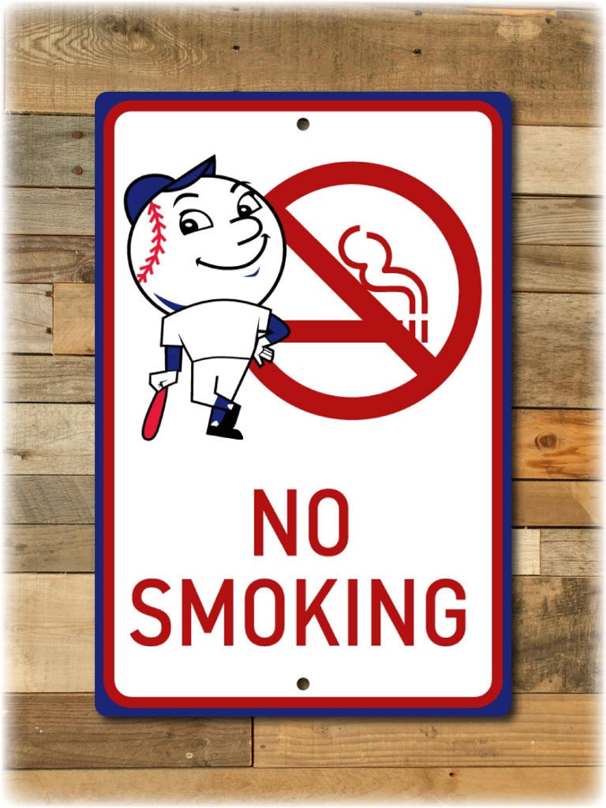 Retro No Smoking Sign - Etsy