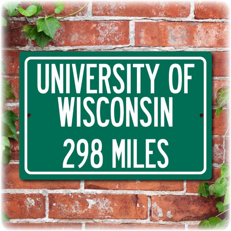 Wisconsin Home Sign - Etsy