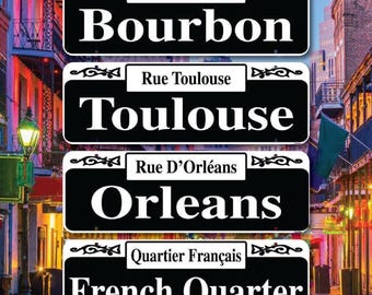 New Orleans  say now Interstate on signs Exit サイン Quarter French その他