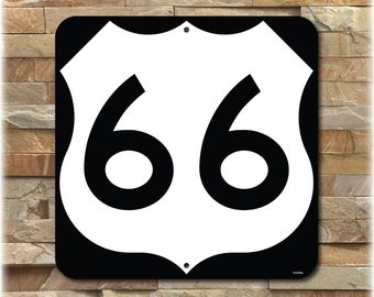 US Hwy Route 66 Sign (Personalized)