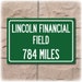 see more listings in the Football Distance Signs section