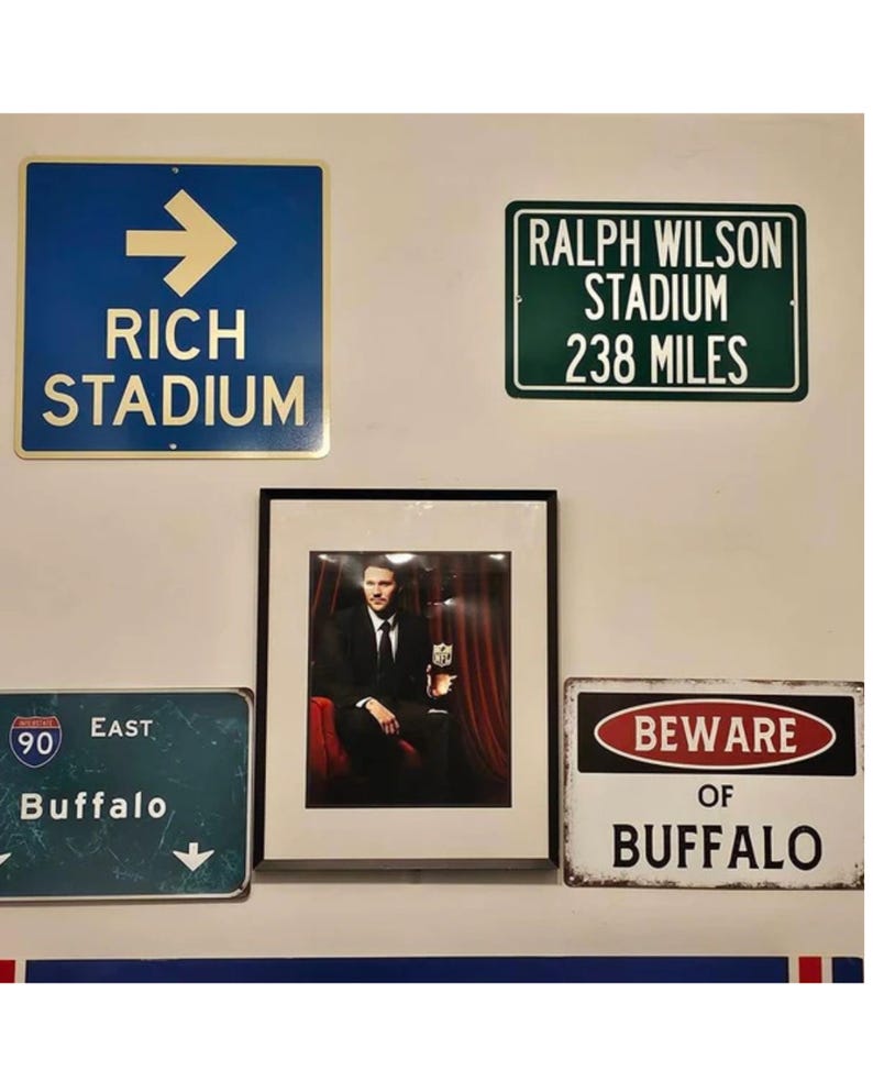 Lucas Oil Stadium Distance Sign: Indianapolis Colts Fan Decor, Personalized NFL gift, Customized Sports Bar Decor, RCA Dome, Gift for Dad,