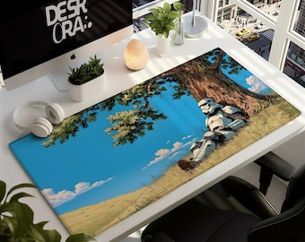 Alfombrilla de escritorio Stormtrooper - Alfombrilla de ratón para juegos de Star Wars - Alfombrilla de ratón para gamers