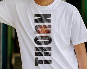 Premium Heavy Cotton -- Thorn Sacred Geometry Shirt – Botanical Graphic Tee