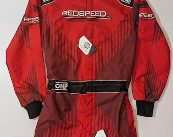 2021 RedSpeed Go Kart Race Suit OMP Overall Drivers Karting Suit