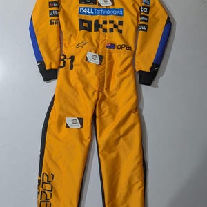 Combinaison de course F1 Oscar Piastri 2026, combinaison cosplay de sport automobile