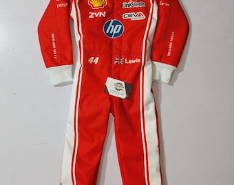 2026 Lewis Hamilton Style F1 Racing Suit, Formula One Cosplay Outfit