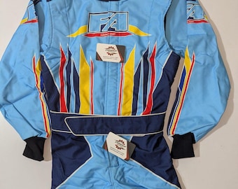 FA Karting Overall OMP Go Kart Racing Suit Sublimation Printed Custom jumpsuit