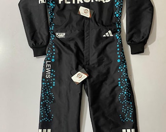 Lewis Hamilton Style 2025 F1 Racing Suit, Motorsport Cosplay Costume