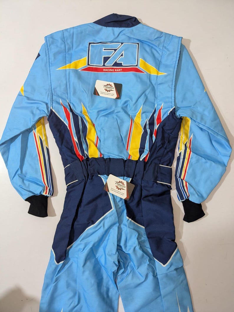 FA Karting Overall OMP Go Kart Racing Suit Sublimation Printed Custom jumpsuit image 2
