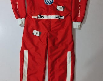 Charles Leclerc Inspired F1 Racing Suit, Motorsport Cosplay Outfit, Formula 1 Jumpsuit