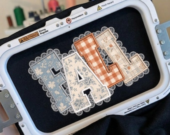 Fall Season Lace Applique Embroidery Design, Halloween Fall Machine Embroidery Design, Fall Applique embroidery, Cozy Season PES DST EXP+