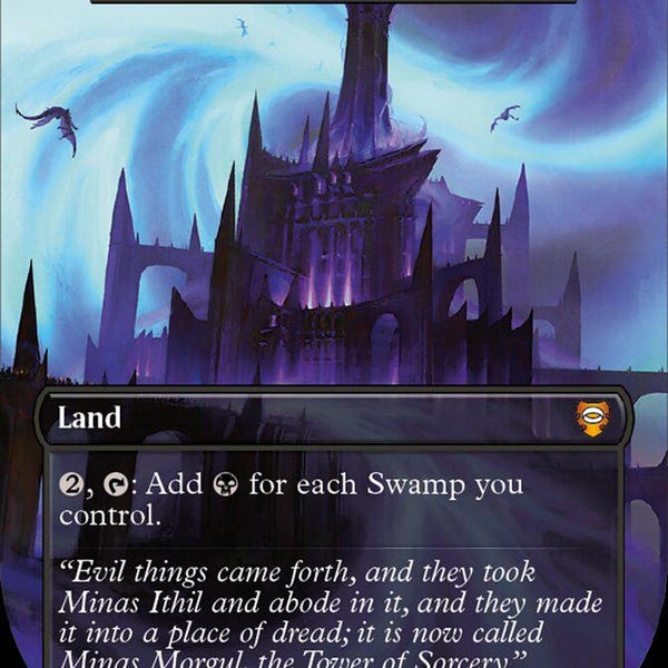 Custom TCG Card Urborg & Cabal Coffers - Proxy, Sleeve Ready!