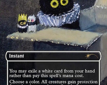Purr Majesty SLD Custom TCG Secret Lair - Proxy, Sleeve Ready