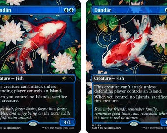 Dandan Secret Lair Proxy Deck - 82 Cards Dandân. - Etsy