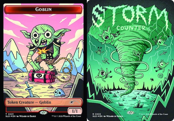 Goblin Storm Secret Lair Proxy Deck | Commander EDH Cards | Sleeve