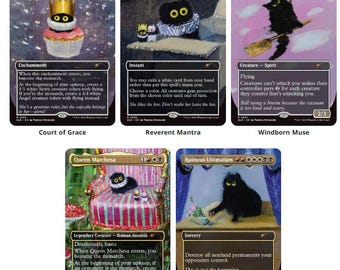Look at the Kitties Secret Lair Magic the Gathering Full Set