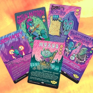 Goblin & Squabblin' Anpassad TCG Hemlig Lya - Ombud, Klar för fodral!