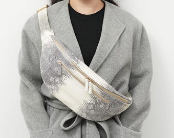 Natural Lizard Waist Bag : Handmade Lizard Skin Purse | Genuine Exotic Leather Handbags