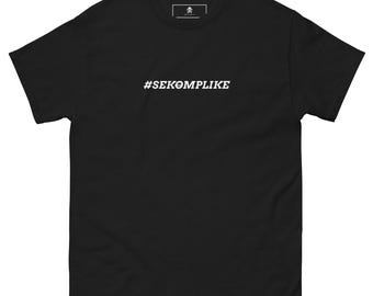 Emsy Westland #SEKOMPLIKE Tee | Samarreta Festa i Electronica in Català | Official DJ Merchandising | Streetwear Disbauxa Catalan Countries
