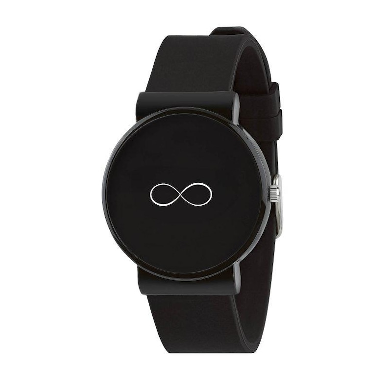 A Watch That Don't Tell Time | Reminder to Live in the Present | Infinity Symbol Gift image 1
