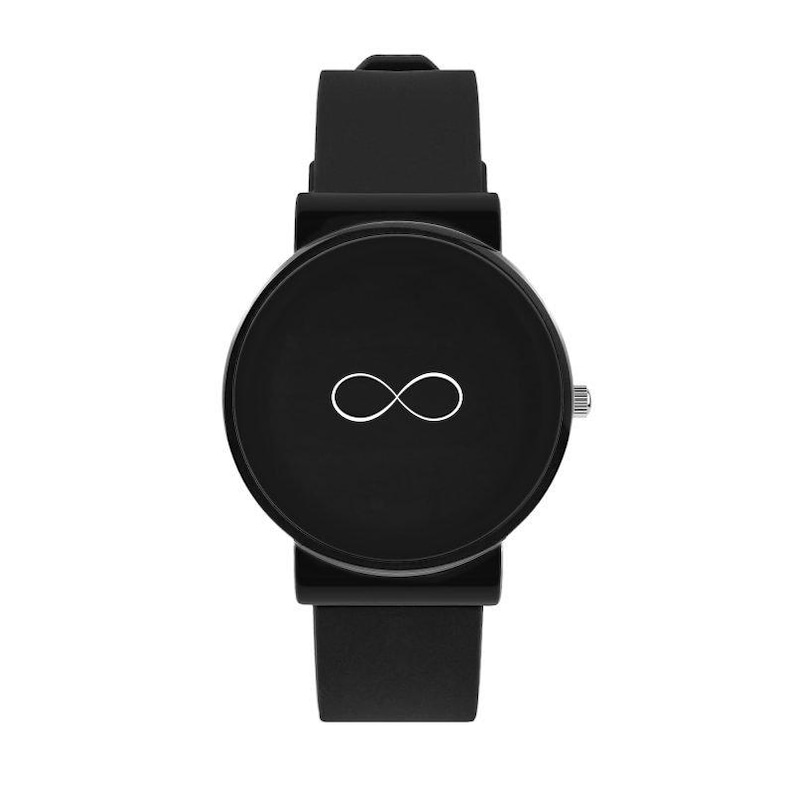 A Watch That Don't Tell Time | Reminder to Live in the Present | Infinity Symbol Gift image 4