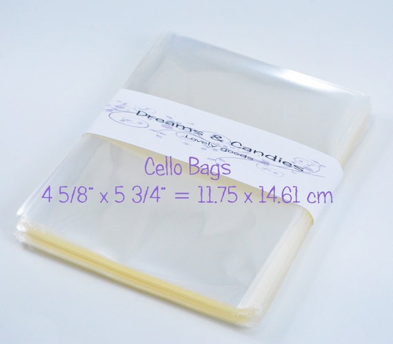 Buste Trasparenti Adesivo 100 Pezzi 30x46cm Sacchetti In Cellophan