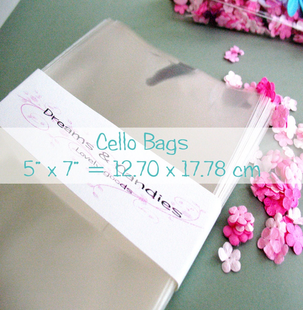 Borsa Fondo Piatto Cellophane Trasparente - Foto 4