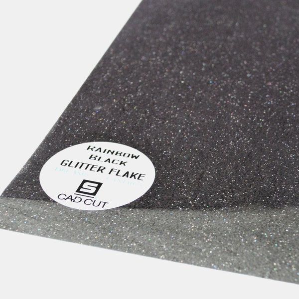 Black Glitter Htv Etsy