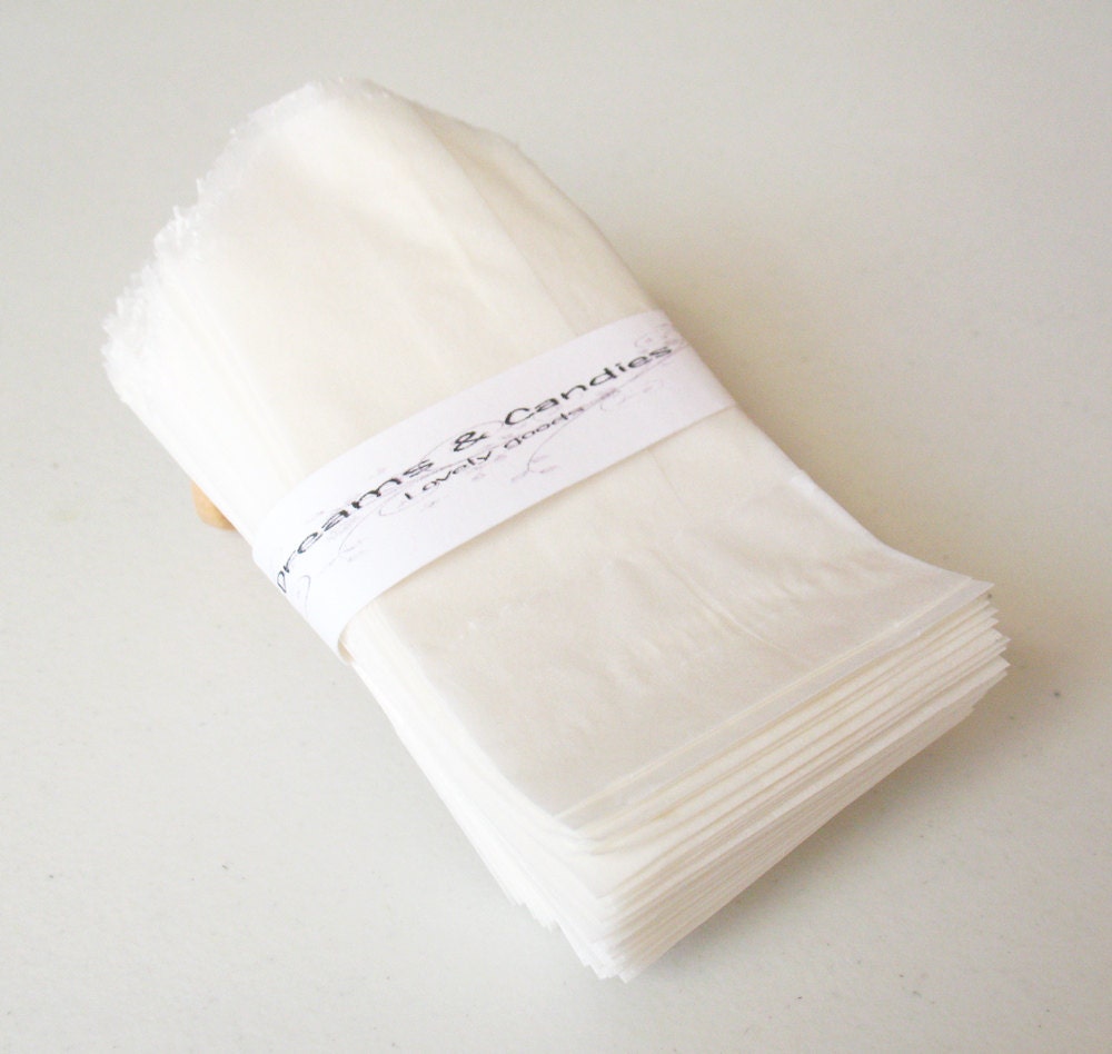 100 Glassine Paper Bags Size 2 x 3 1/2 Midget Etsy