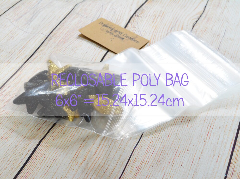 Bolsas De Polietileno Resellables A Granel De 6 Mil 9 X 12