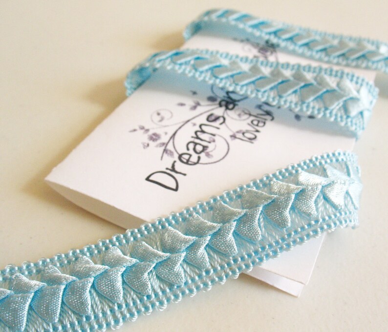 1yd Baby Blue Lace 3/4 Width blue Vintage Lace blue Etsy