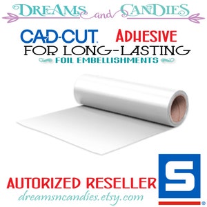 7,5x36" Cad-Cut Kleber für Heat Transfer Foil -Heißklebefolie -Heißprägefolie -Stahls Heat Foil -Klebefolie für Heat Foil