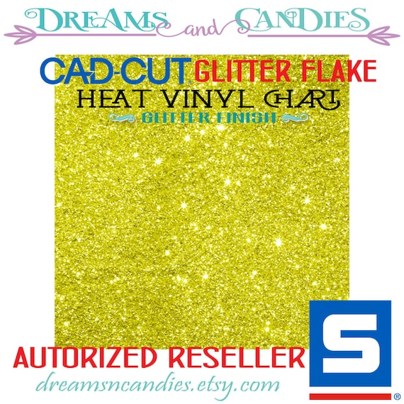 20x12 Yellow Gold Glitter Heat Transfer Vinyl stahls Etsy