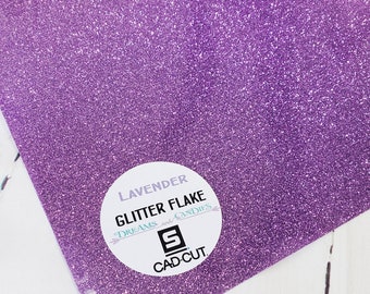 10x12" Lavender Glitter Heat transfer vinyl -Glitter Flake HTV -Craft Iron On Vinyl -Decorative Heat Vinyl -Transfer Heat Vinyl