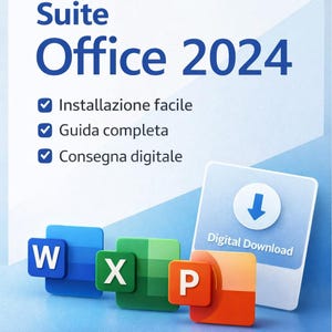 Office 2024 per pc Gemakkelijk te installeren Directe digitale toegang