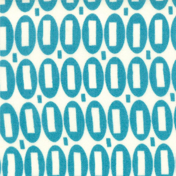 Pezzy Print in Tonal Dusty Blue By American Jane for MODA, 1/2 Yard, Half Yard