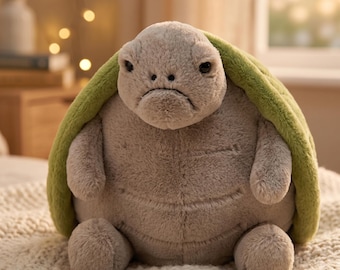 Jellycat Timmy Turtle Plush Toy — Long-distance relationship gift，New baby welcome gift，College care package filler，Gift for girlfriend