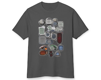 Y2K Media Player Skin Unisex T-Shirt - Retro Web, Internetcore Collage Cotton Tee