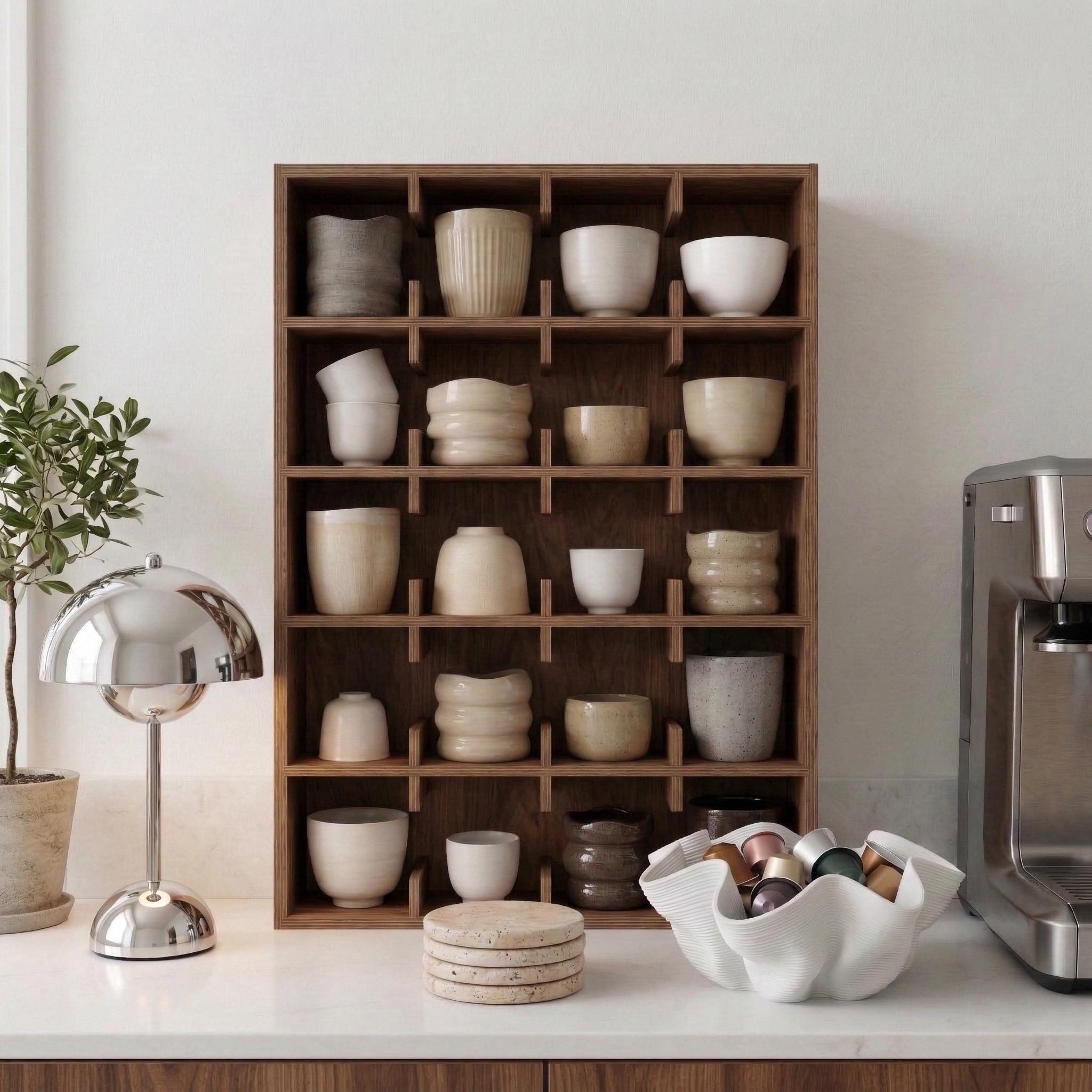 Mug display cabinet - Etsy 日本