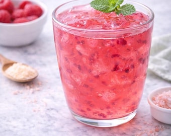 Receta de gelatina rosa para bajar de peso / Bebida pre-comida para sentirse saciado / PDF de descarga instantánea