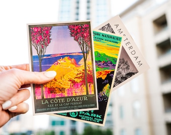 Handwritten Travel Postcard | Personalized Note Sent to You | Help Me Pay Off Student Loans!