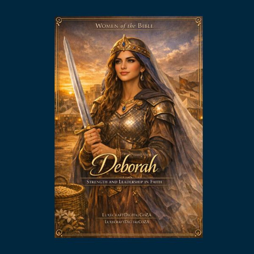 Deborah Scripture Journal | Strength & Leadership in Faith | Women of ...
