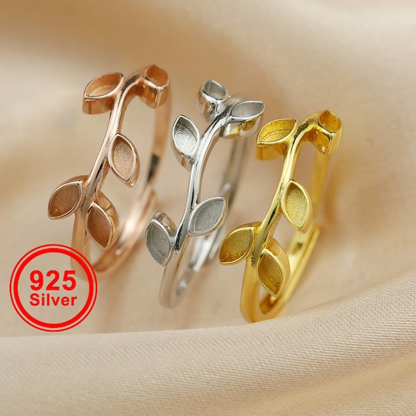 2x4MM Andenken Muttermilch Harz Marquise Lünette Ring Einstellungen Blume Zweig Massiv 925 Sterling Silber Rose Gold DIY Verstellbarer Ring 1294332