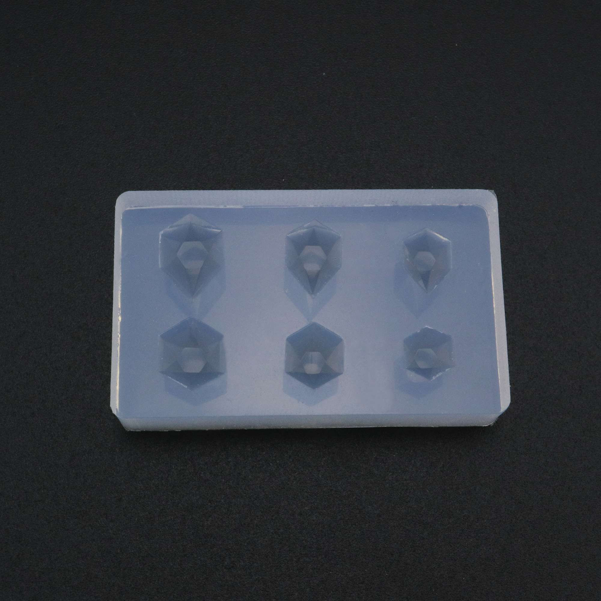 Facted Hexagon Breast Milk Cabochon Silicone Mold Epoxy Resin Etsy UK